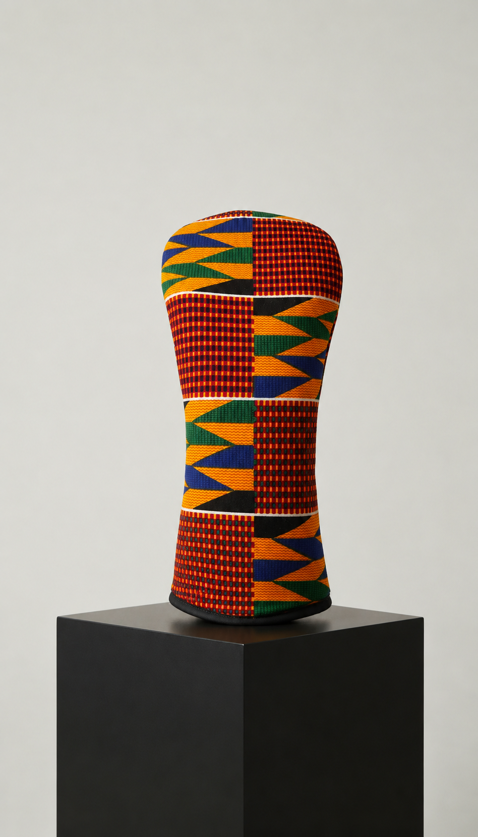 Ankara print driver head cover